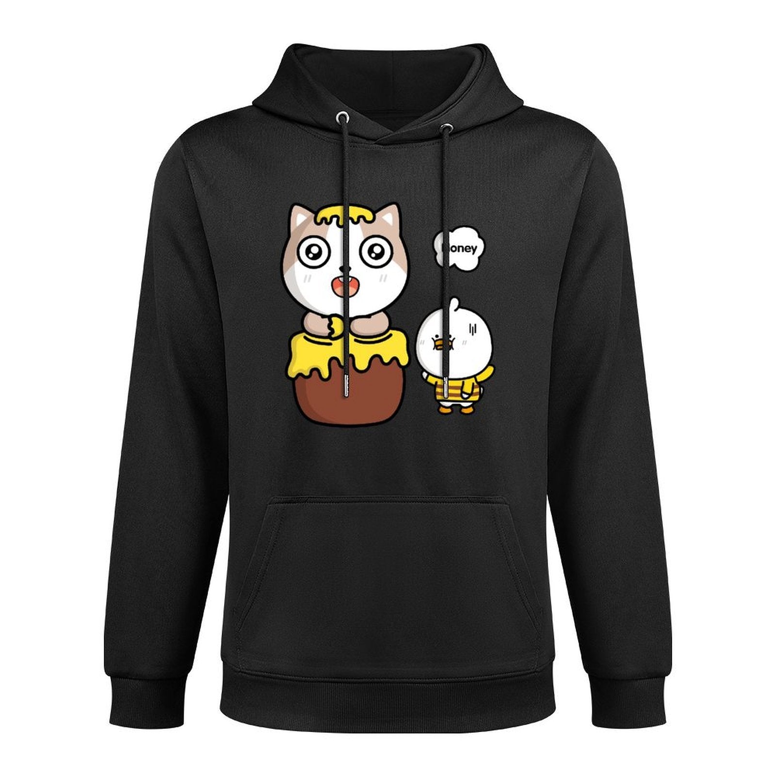 Eco / Sustainable Relaxed Front Graphic Hoodies